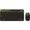 Logitech MK240 Nano Wireless Keyboard and Mouse Combo - Dimensioni complete (100%) - Senza fili - RF Wireless - Nero - Mouse incluso