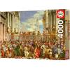 Educa Le nozze di Cana Paolo Veronese Puzzle 4000 pezzi Multicolore Multicolore Taglia unica
