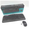 Logitech MK330 - Set tastiera/mouse - Nero - Layout QWERTY USA (920-003971)