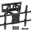 Merkloos Supporto TV da 37 a 85 pollici, fino a 60 kg, girevole e inclinabile, standard VESA 600x400 mm, per soggiorno