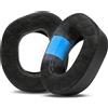 Merkloos Cuffie, gel refrigerante, nere, per gaming