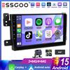 Selius Autoradio Android 15 con schermo touchscreen IPS da 9 pollici e sistema di navigazione GPS