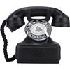 Merkloos Telefono fisso retrò, ornamento decorativo da scrivania, stile vintage, ideale per ufficio e hotel