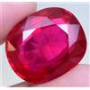 Gemscopious 60.65 CT Naturale Mozambico Sangue Rosso Rubino Certificato Fantastico Cuscino