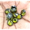 50 Pezzi 3 MM Verde Naturale Zircone Taglio Rotondo Cambodian Certificato Gemma