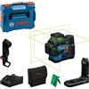 BOSCH PROFESSIONAL Livella laser a linee verdi Bosch GLL 12V-100-33 CG Professional