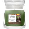 YANKEE CANDLE Signature Jar Candles Balsam & Cedar Fireside 110g - Candela Profumata