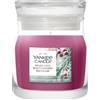 YANKEE CANDLE Signature Jar Candles Sparkling Winterberry 110g - Candela Profumata