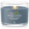 YANKEE CANDLE Filled Votive Candles Bayside Cedar 37gr - Candela Profumata