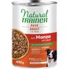 Natural trainer cane pate monoproteico con manzo medium & maxi 400 gr