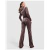 Juicy Couture Womens JUICY COUTURE Pantaloni della Tuta Diamante - Marrone, marrone
