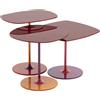 KARTELL set da 3 tavolini THIERRY - 4043-BO