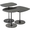 KARTELL set da 3 tavolini THIERRY - 4043-NE