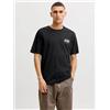 JACK JONES Tshirt Uomo JACK JONES Cod. 12298488 - NERO