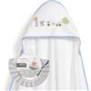 Interbaby Mantellina da bagno Interbaby + cappellino regolabile, Koala Farm