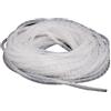IXMLDAXD protezione a spirale, Copertura for tubi del fascio di linea computer for la gestione(White,6mm inside diameter)