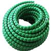 IXMLDAXD protezione a spirale, Copritubo for tubi di avvolgimento a fascia, ritardante fiamma(Green,8mm inside diameter)
