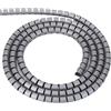 IXMLDAXD protezione a spirale, Protezione for tubo cavo da 1 metro, 8 mm a 30(Grey,30mm inside diameter)