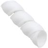 IXMLDAXD protezione a spirale, Copertura protettiva for tubi da 8 mm a 30, avvolgimento del cavo(White ID 14mm,2 meters)