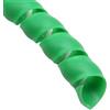 IXMLDAXD protezione a spirale, Avvolgimento for tubi a spirale Protezione for linea di(Green,ID 10mm 5 Meters)