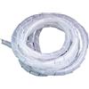 IXMLDAXD protezione a spirale, Manicotti for tubi di avvolgimento for ignifughi(White,12MM X 7 meter)
