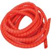 IXMLDAXD protezione a spirale, 5 metri di protezione for tubi a spirale, organizer for cavi(Red,8mm inside diameter)
