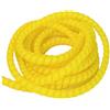 IXMLDAXD protezione a spirale, 5 metri di protezione for tubi a spirale, organizer for cavi(Yellow,8mm inside diameter)
