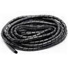 IXMLDAXD protezione a spirale, 1 pz. Copritubo isolato for avvolgimento di tubi(Black,25mm X 2.2 meters)