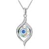 VONALA Evil Eye - Collana in argento Sterling con occhio multi/viola/collana portafortuna Ojo Turco gioielli regalo per donne ragazze figlia madre