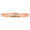 Beloved Bracciale da donna in acciaio Emozionale - frasi, pensieri, parole con charms - incisione su due lati - colore silver