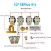 Helilyco Kit Upgrade CNC 3018 per Pro X Assi Lineari Metallici Kit Upgrade(SCS12VUU) | Assi lineari metallici, dadi per t8 inclusi, maggiore stabilità, per ideale per e plastica, per montaggio facile