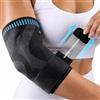 AGPTEK Tutore Epicondilite Gomito, Gomitiera per Tennista e Golfista, M | Compressione 360°, doppi cuscinetti in silicone, fascia regolabile e tessuto traspirante; per sport, lavoro e uso quotidiano