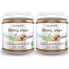 Ultimate Italia - 2 slimmy cream vegan gusto nocciola - 30% di proteine - con vitamine - senza glutine - low carb - naturalmente priva di lattosio - 2x250g