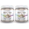Ultimate Italia - 2 slimmy cream gusto crema caffè - 30% di proteine - con vitamine - low carb - senza glutine - 2x250g