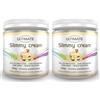 Ultimate Italia - 2 slimmy cream gusto crema pasticcera - 30% di proteine - con vitamine - low carb - senza glutine - 2x250g