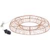 Bizzotto Corona 1140 microled classic copper - Ø50 cm
