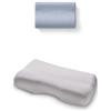 TEMPUR Set composto da cuscino Aspera taglia M e federa in jersey (Platino) | TEMPUR Cuscino ergonomico cervicale per chi dorme sulla schiena e sul fianco con federa abbinata color platino