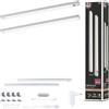 Paulmann 98608 Lampada sottopensile LED Inline set da 2 2x4W 350x26mm 2x350lm 24V cromo opaco 3000K dimmerabile