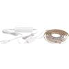 Eglo Striscia di Led connect 5 m Stripe-c, striscia luminosa Smart | Home, striscia RGB autoadesiva e accorciabile, plastica, bianco, dimmerabile, toni bianchi e colori regolabili