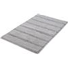 Kleine Wolke Tappeto Bagno Monrovia Poliestere, Grigio, 70 x 120 x 2,5 cm