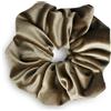 SXQLYH Elastico per capelli Scrunchie in velluto elastico, 18 cm di spessore, morbido e confortevole, per coda di cavallo, per capelli invernali bobble da donna, capelli lunghi spessi (oliva)