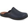 Fly Flot | Classic Man, Pantofole Uomo Classiche, Ciabatta con Tomaia Stretch Adattiva in Microfibra Elasticizzata, Sottopiede imbottito in Pelle Antishock, Blu, 40