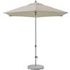 Suncomfort by Glatz Ombrellone Push-up, Grigio off, 250 cm, Rotondo, Struttura in Alluminio, Rivestimento in Poliestere, 4,6 kg