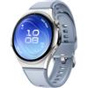 HUAWEI WATCH 6 46 mm Smartwatch, Featherlight Comfort, eSIM, NFC, Blu | Monitoraggio della Salute con X-TAP, Connessione senza Smartphone, Modalità Sportive Avanzate, 3.000 nit, iOS e Android