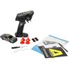 Amewi Drift Sport Muscle Car telecomandato con telaio in metallo giroscopio proporzionale 4WD 1:43 RTR grigio bambini a partire da 8 anni