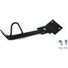 2EXTREME Cavalletto laterale 2EXTREME compatibile con Piaggio NRG Power DD, DT, C45 | Supporto acciaio nero, misura più staffa 19,5 centimetri, asta 16,5 centimetri; compatibile con Gilera Runner SP, Purejet C46