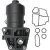 SCSN Filtro olio alloggiamento filtro olio 1,6 TDI 2,0 TDI per A1 A3 Golf VI Leon 03L115389H 03L115433C 03L115389C Tappo per filtro dell'olio