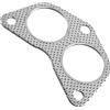AERZETIX Guarnizione di tenuta per tubo di scarico Ø46 mm lato montaggio ingresso compatibile con numeri OEM 44616AA291 / 44616AA290 / 44022AA020 / SU00301111 / 44011AC030