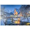 MyPuzzle.com MyPuzzle Paesaggio Invernale Berchtesgaden, Pellegrinaggio Chiesa Di San Sebastiano - Premium 1000 Pezzi Puzzle - MyPuzzle Collezione speciale di Puzzle Galaxy