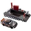 Disney Mattel, Disney Cars, auto con corsia dei box, scala 1: 55